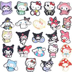Kuromi anime pin 75mm