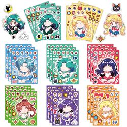 Genshin Impact anime DIY sticker price for 8pcs
