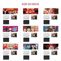 chainsaw man anime Mouse pad 30*80cm