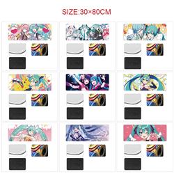 Hatsune Miku anime Mouse pad 30*80cm