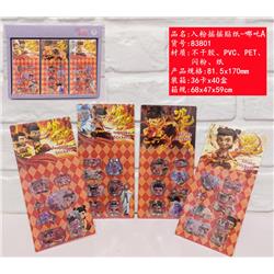 Ne Zha anime shake sticker 36pcs a set