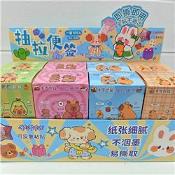 Capybara anime sticky note 16pcs a set