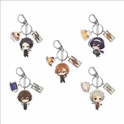Bungo Stray Dogs anime keychain