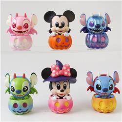 stitch anime figure set 7cm 6pcs a set
