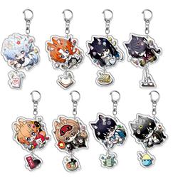 Gintama anime keychain
