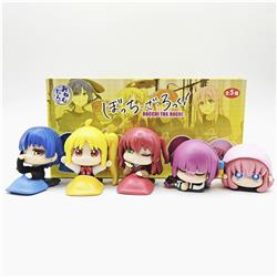 Bocchi the rock anime figure set 3-4.5cm 5pcs a set