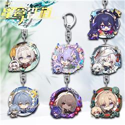 Honkai: Star Rail anime keychain