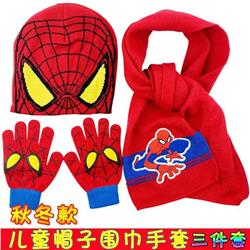 spider man anime hat kid 3pcs a set
