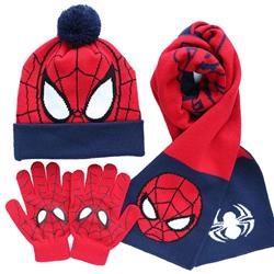 spider man anime hat kid 3pcs a set