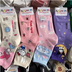 Kuromi anime socks