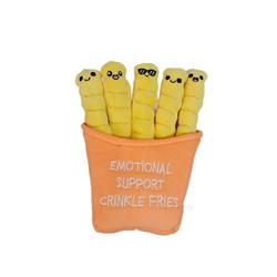emotional support crinkle fries plush doll 24cm