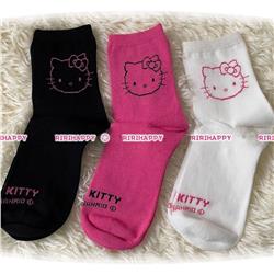 hello kitty anime socks