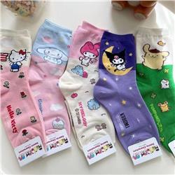 Kuromi anime socks price for 1pcs