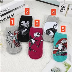 The Nightmare Before Christmas anime socks price for 1pcs