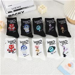 Inside out anime socks price for 5pcs