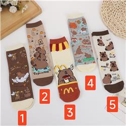 Capybara anime socks price for 1pcs