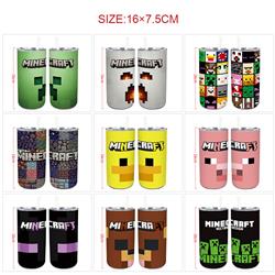 Minecraft anime vacuum cup