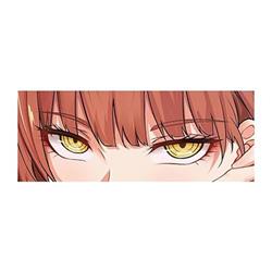 chainsaw man anime car sticker 13cm