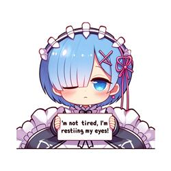 Re Zero Kara Hajimeru Isekai Seikatsu anime car sticker 13cm