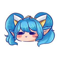 league of legends anime car sticker 13cm