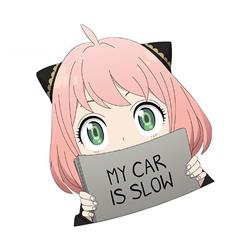 SPY×FAMILY anime car sticker 13cm