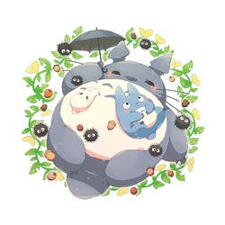 TOTORO anime car sticker 13cm