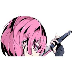 Re Zero Kara Hajimeru Isekai Seikatsu anime car sticker 13cm