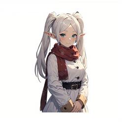Sousou no Frieren anime car sticker 13cm