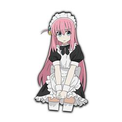 Bocchi the rock anime car sticker 13cm