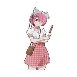 Re Zero Kara Hajimeru Isekai Seikatsu anime car sticker 13cm
