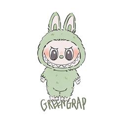 Labubu anime car sticker 13cm