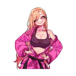 My Dress-Up Darling anime car sticker 13cm
