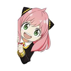 SPY×FAMILY anime car sticker 13cm