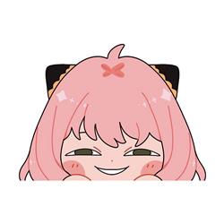 SPY×FAMILY anime car sticker 13cm