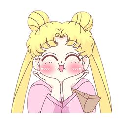 Sailor Moon Crystal anime car sticker 13cm