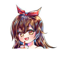 Genshin Impact anime car sticker 13cm