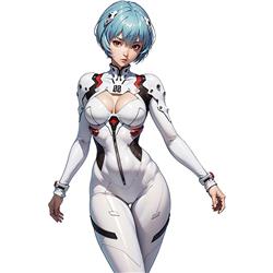 EVA anime car sticker 13cm