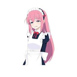 Bocchi the rock anime car sticker 13cm