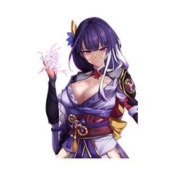 Genshin Impact anime car sticker 13cm