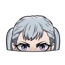 Black Clover anime car sticker 13cm