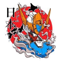Genshin Impact anime car sticker 13cm