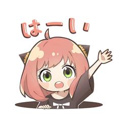 SPY×FAMILY anime car sticker 13cm
