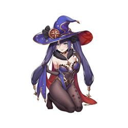 Genshin Impact anime car sticker 13cm