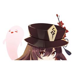 Genshin Impact anime car sticker 13cm