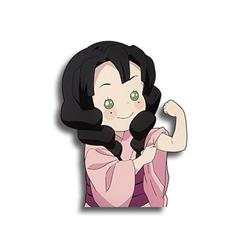 Demon slayer kimets anime car sticker 13cm