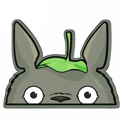 TOTORO anime car sticker 13cm