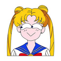 Sailor Moon Crystal anime car sticker 13cm