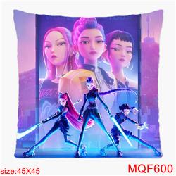 Kpop demon hunters anime cushion 45*45cm