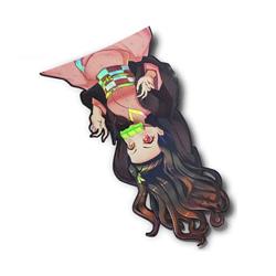 Demon slayer kimets anime car sticker 13cm