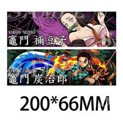 demon slayer kimets anime 3D illusion stickers